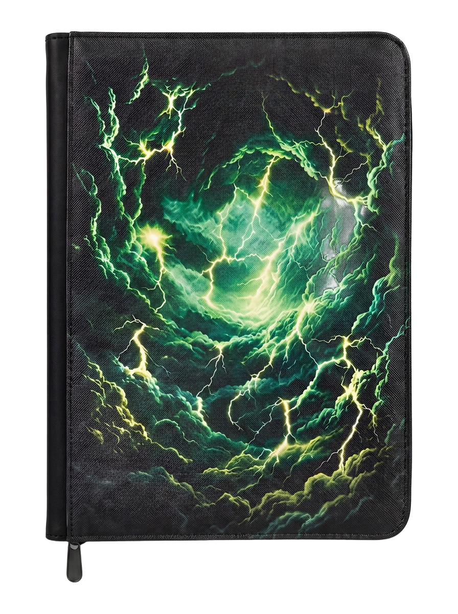 Design 8 — UV-tryckt samlarpärm, minimalistiskt omslag med ren layout