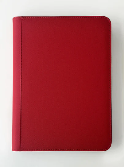 Blood Red plain binder
