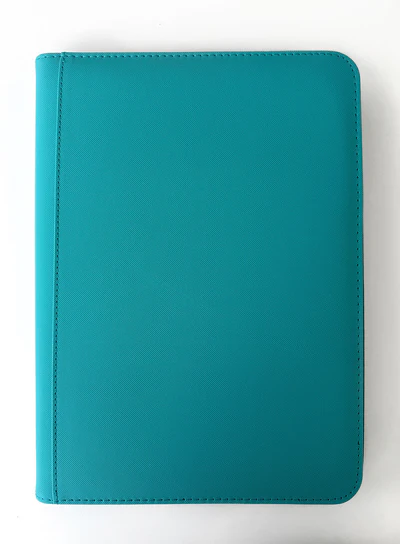 Deep Teal plain binder